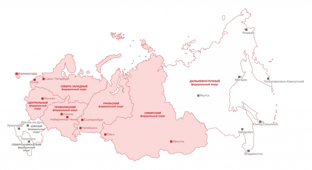Карта поставок